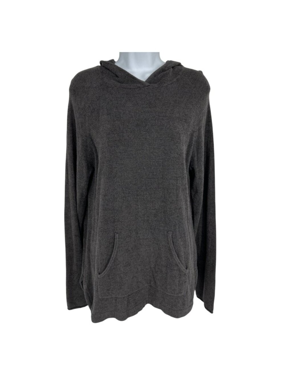 Barefoot Dreams CozyChic Ultra Lite Long Sleeve Hoodie Women's Size L